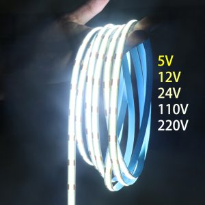 IP68 Waterproof COB LED Strip Light 12V/24V Outdoor Flexible 3000K-6500K