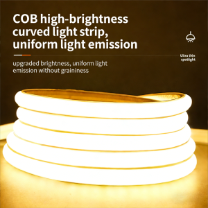 AC 220V COB LED Strip Light 240LEDs/m IP65 Smart Dimmable APP Control PVC